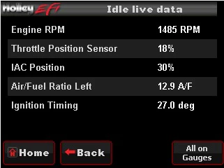 HOLLEY EFI 3.5 TOUCH SCREEN LCD - Image 5
